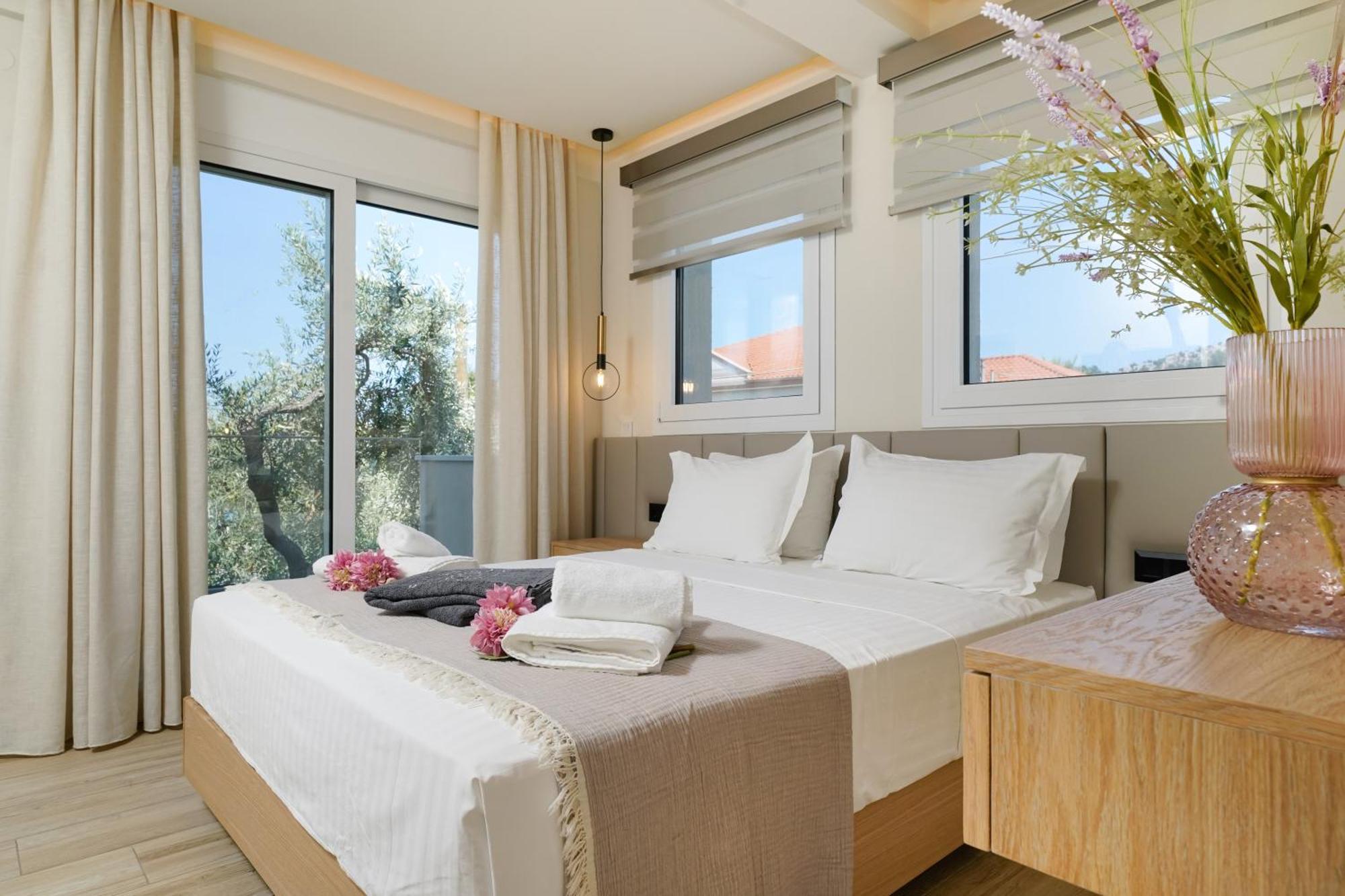 Luxury Villa Fotini Limenas  Exterior foto